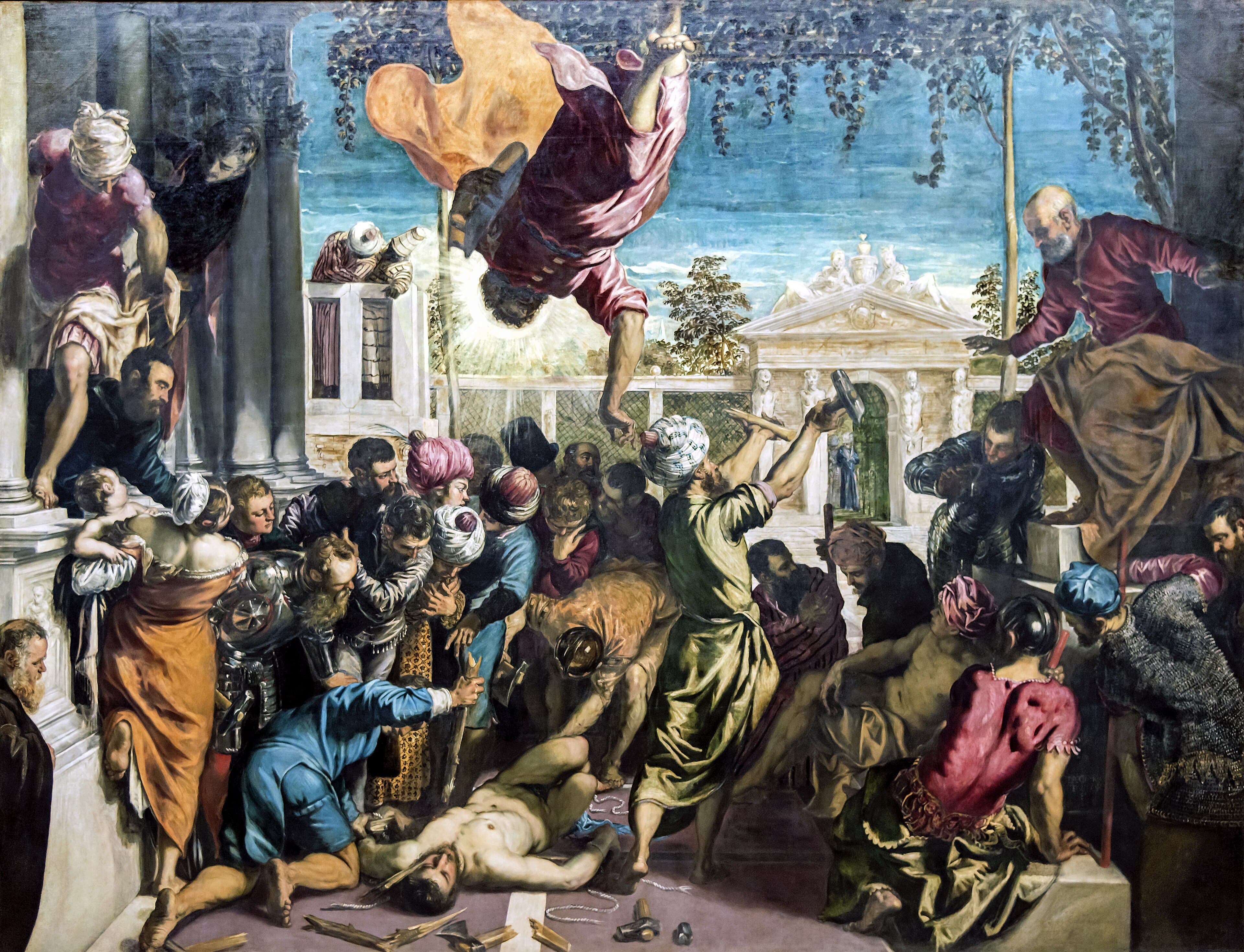 The Saint Fell Headfirst