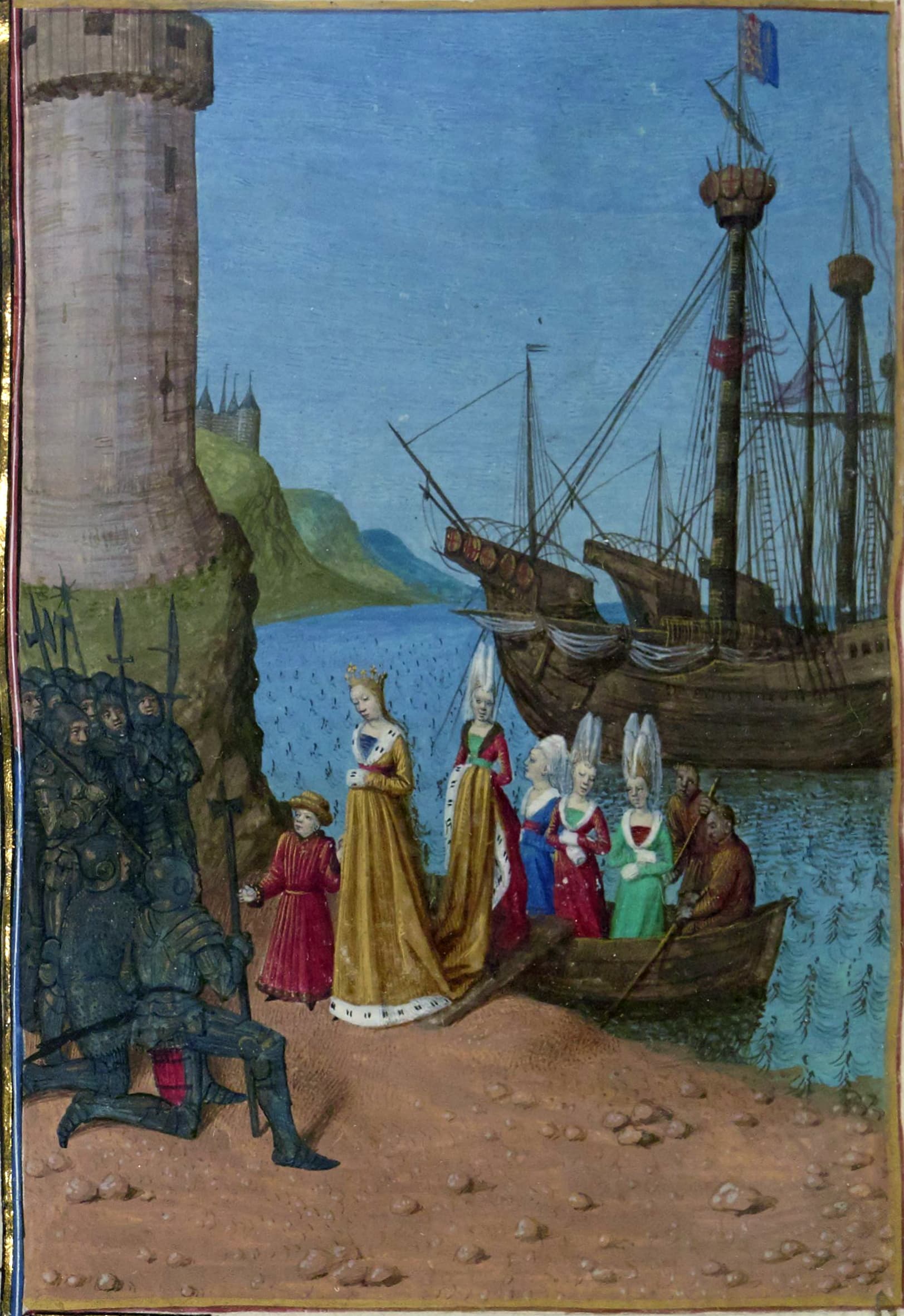 The She-Wolf Comes Ashore